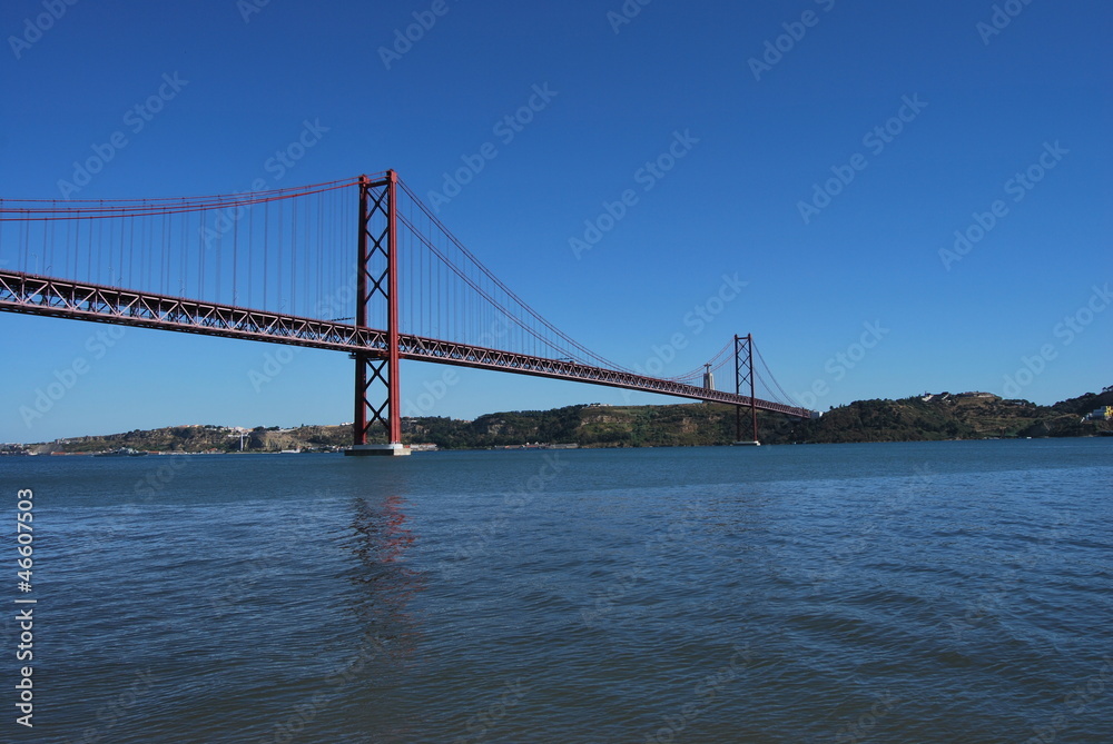 Pont du 25 avril, Lisbonne, Portugal