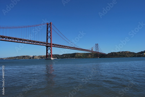 Pont du 25 avril, Lisbonne, Portugal © Pictarena