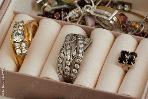 inside jewelry box