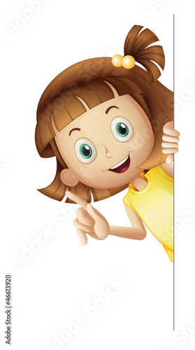 a girl