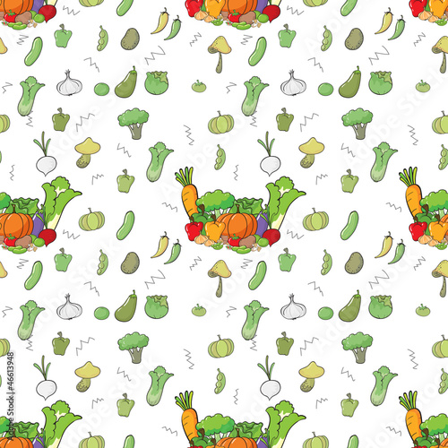 various vegetables