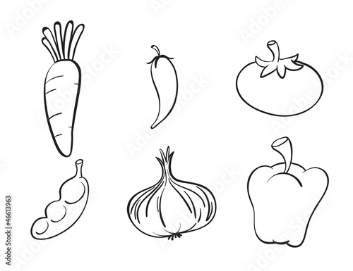 various vegetables