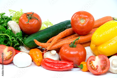 Group of different vegetables