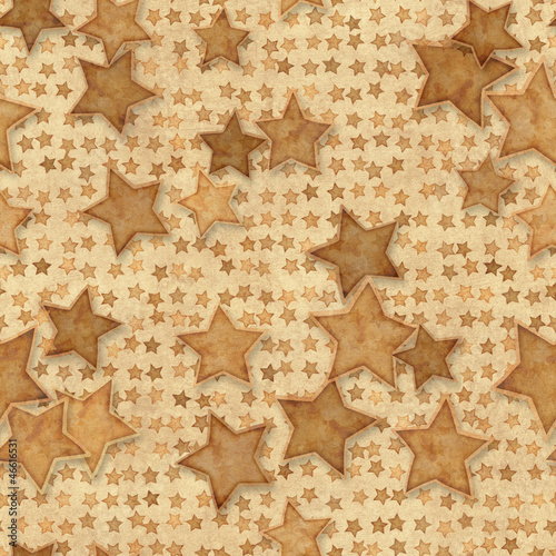 seamless pattern grunge stars