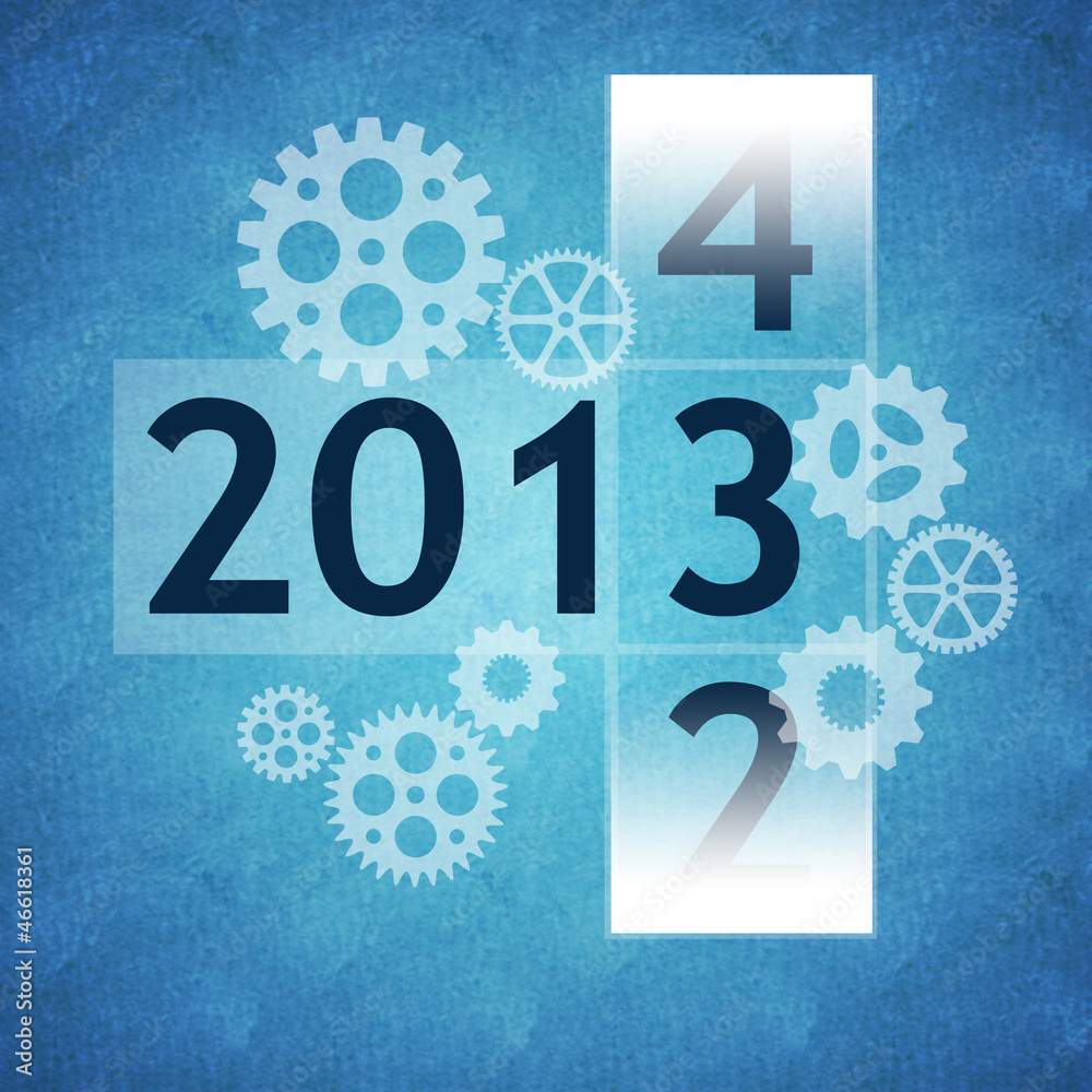 Passing of time - business concept Passing of time - business concept