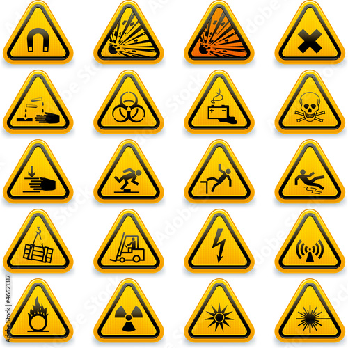 Standard hazard symbols