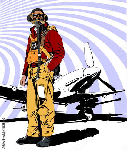 military pilot WW2