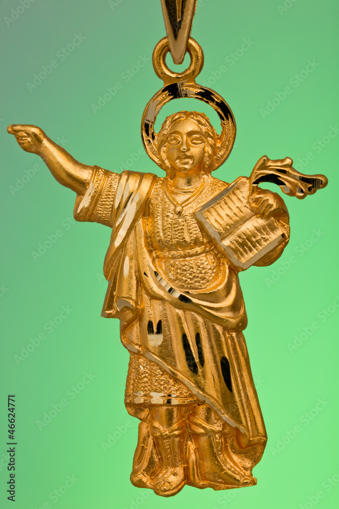 Obraz premium Gold Pendant