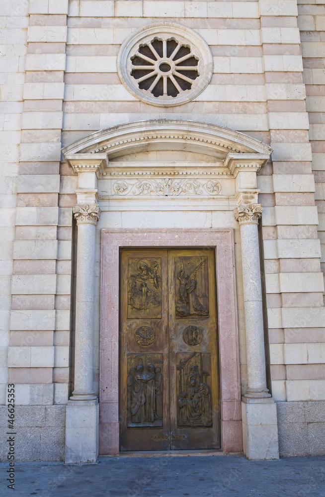 Church of St. Annunziata. Sant'Agata di Puglia. Puglia. Italy.