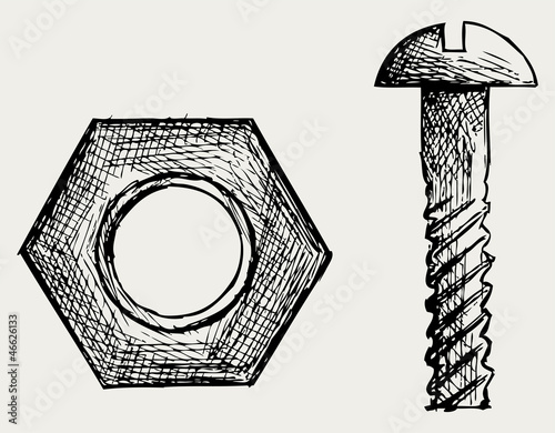 Screw. Doodle style