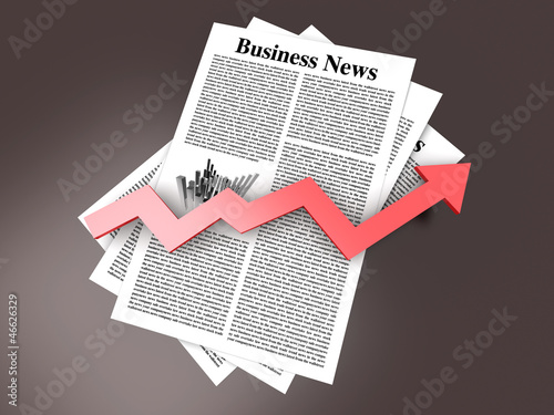 Business News - Aufwärtstrend photo