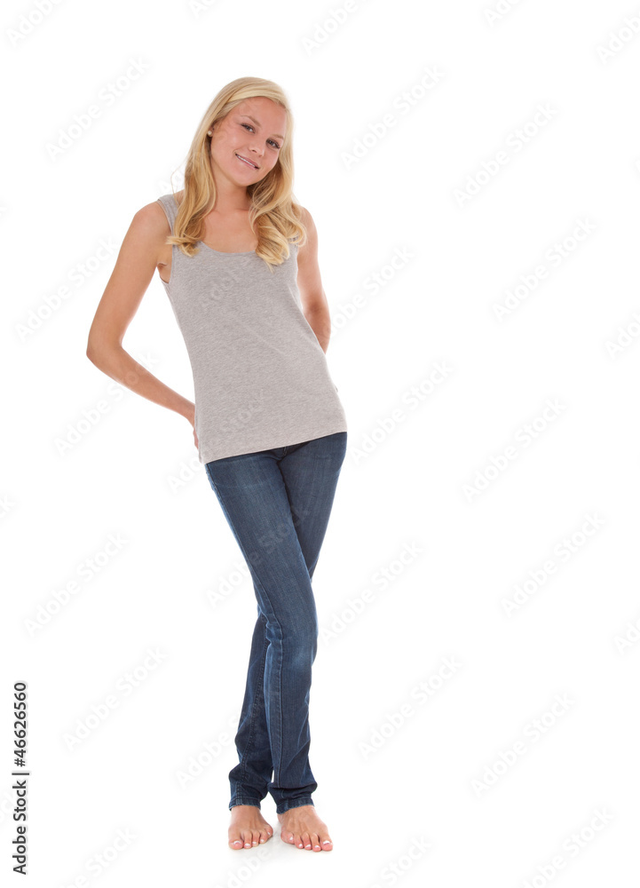 Attraktive junge Frau Attraktive junge Frau