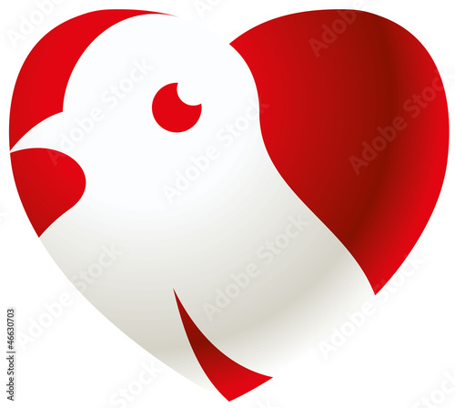 Love bird logo