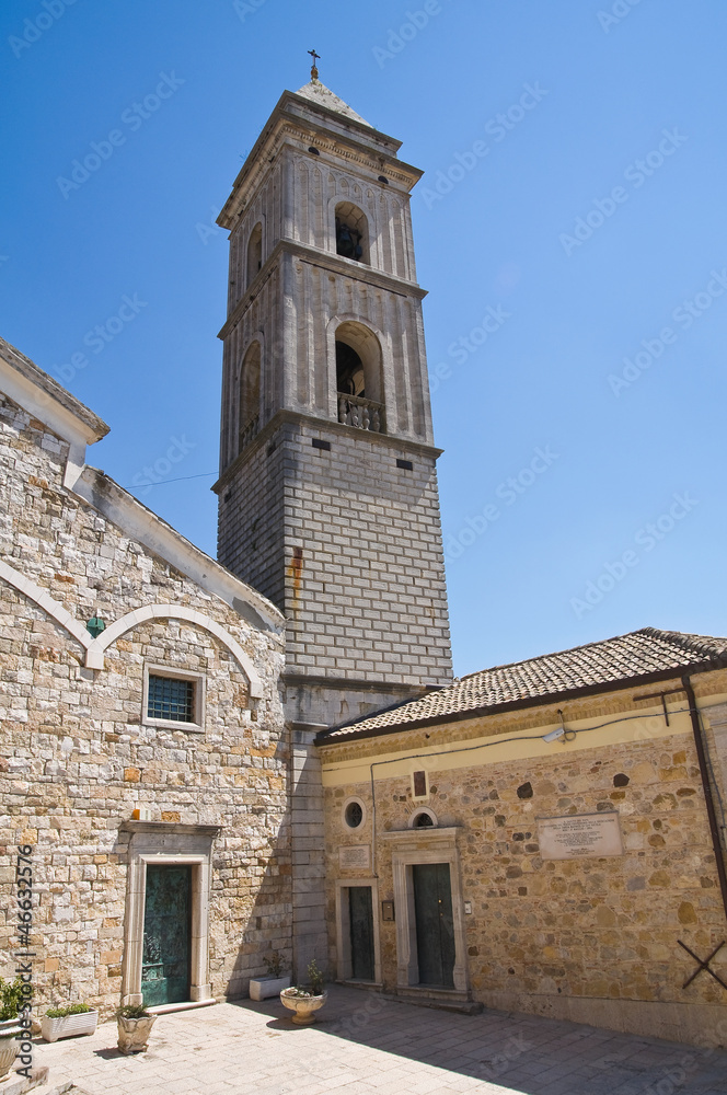 Cathedral of St. Nicola. Sant'Agata di Puglia. Puglia. Italy.