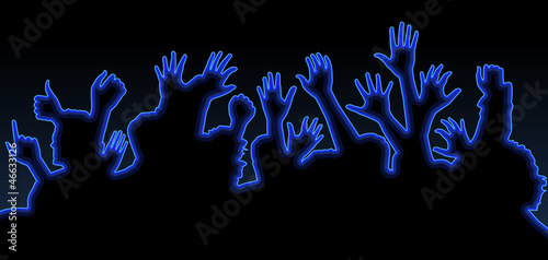 party silhouette