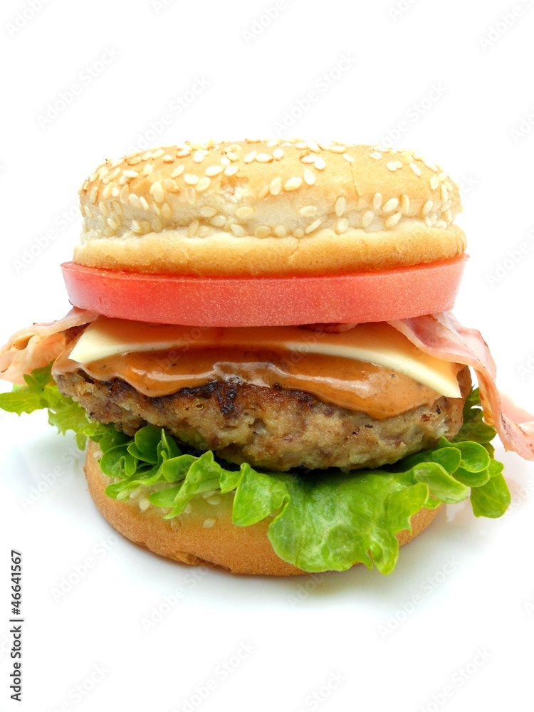 ハンバーガー ハンバーガー