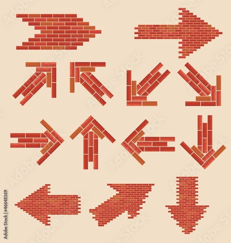 brick arrows