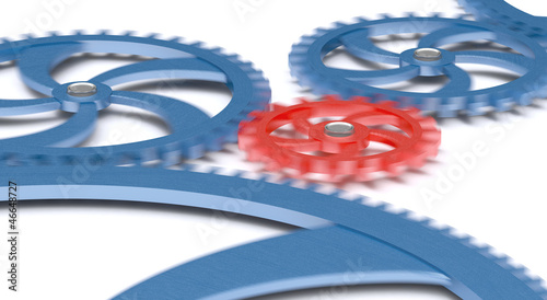 Gears in movement