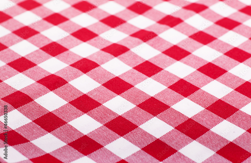 Red and white tablecloth Red and white tablecloth