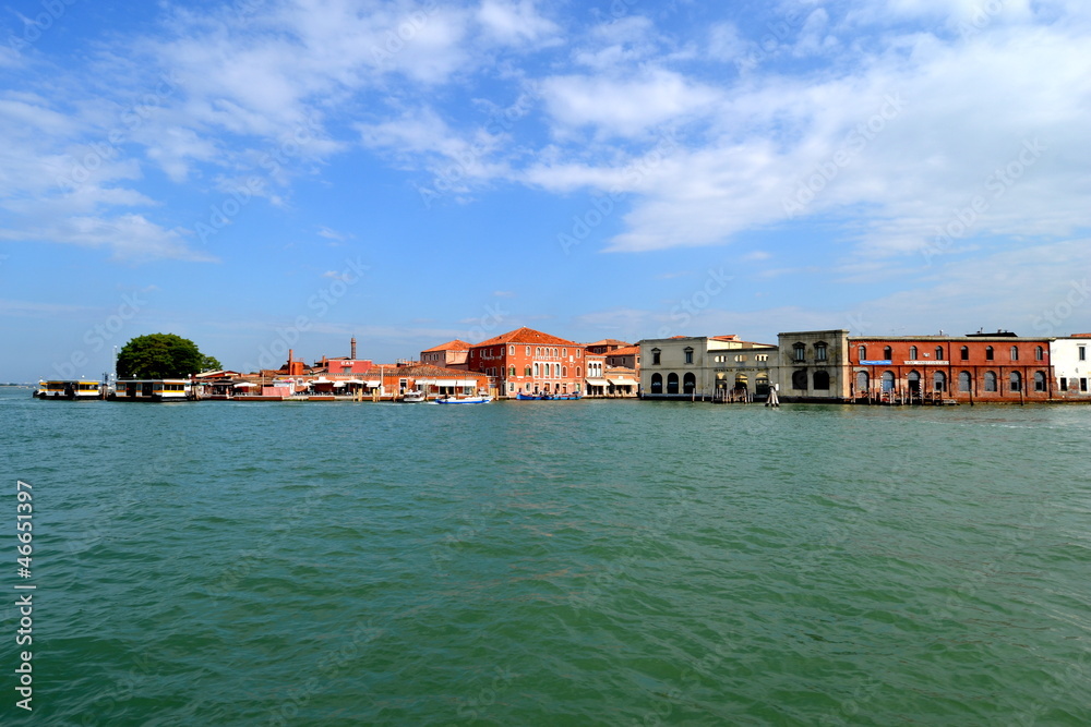 Burano lagune de Venise