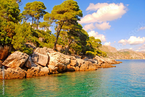 Adriatic sea coast,Dalmatia, Croatia