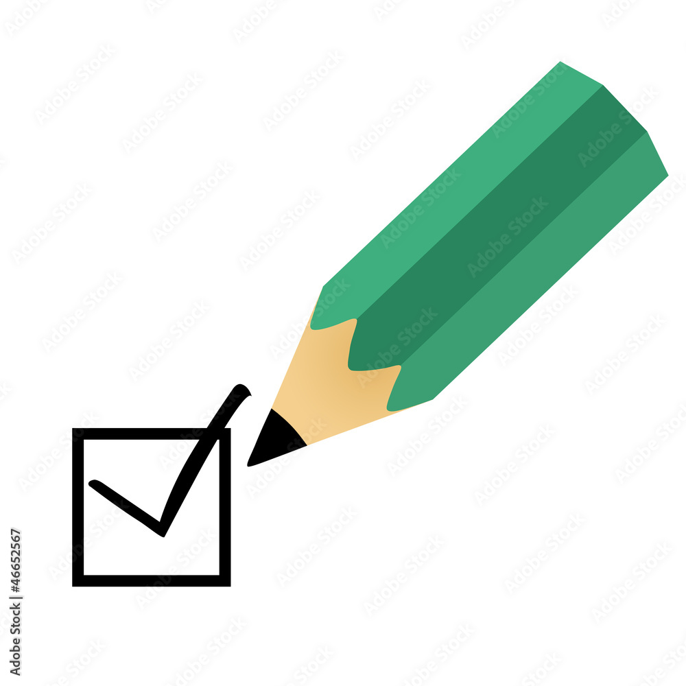 鉛筆とチェックボックス Stock イラスト Adobe Stock 鉛筆とチェックボックス Stock イラスト Adobe Stock