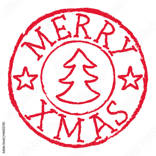 Postmark, Merry Xmas, stamp, christmas, Poststempel