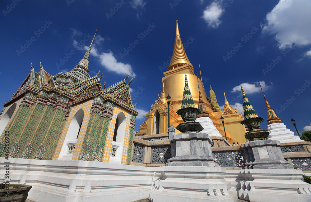 Fototapeta premium Wat Phra Kaew, Temple of the Emerald Buddha
