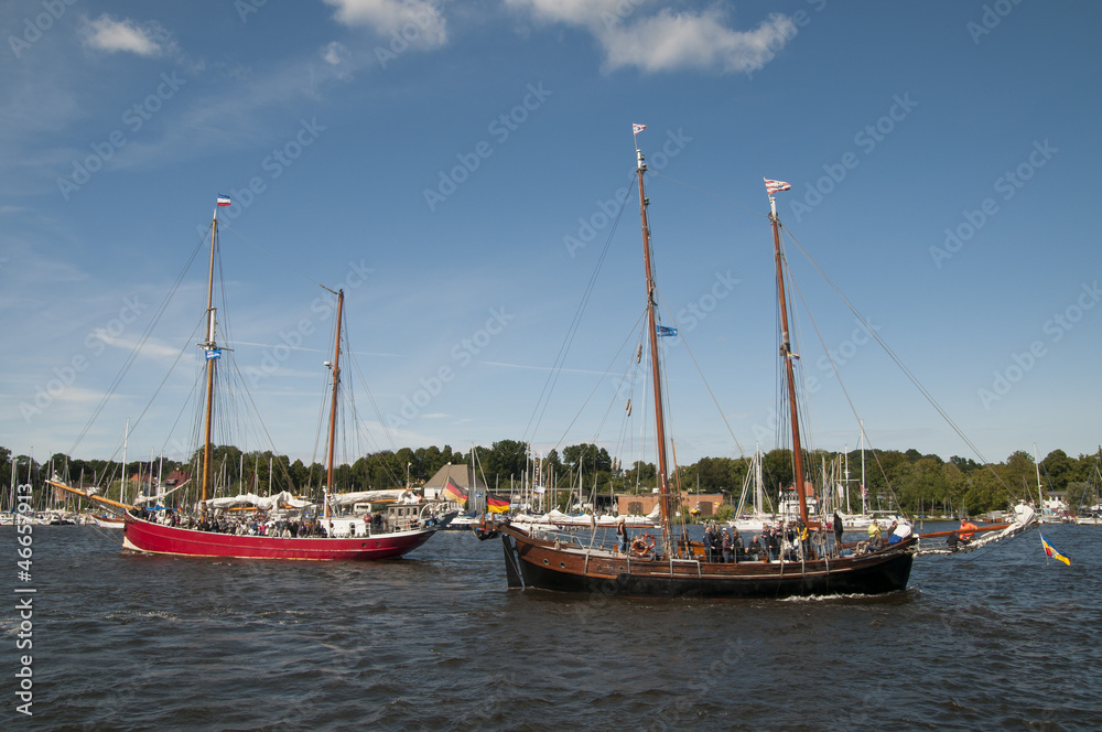 Hanse Sail, Rostock, Mecklenburg-Vorpommern, Deutschland