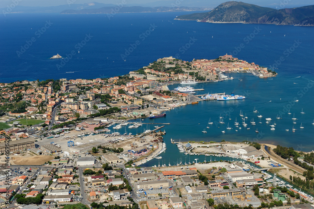 Elba island-Portoferraio harbour