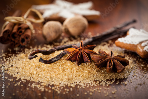 Baking ingredients and spices