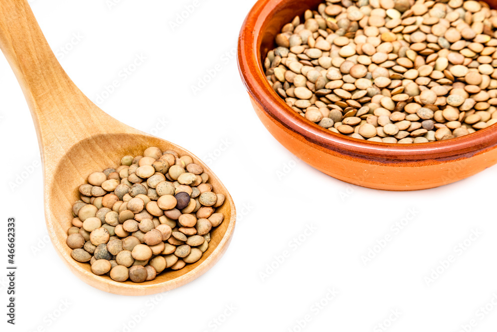 Green lentils Green lentils