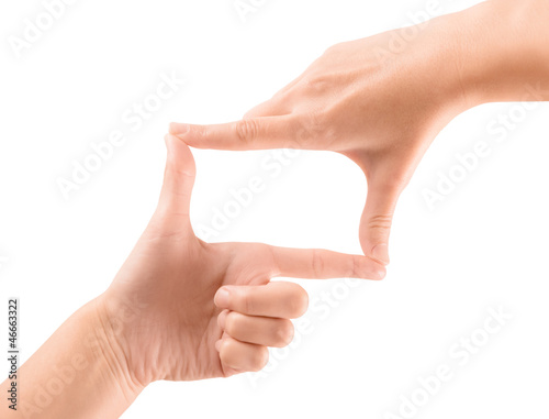 Composition gesture isolated