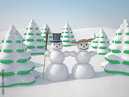 Winter landscape