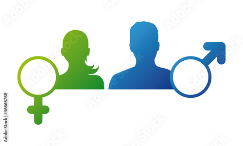 User behavior (gender icons)
