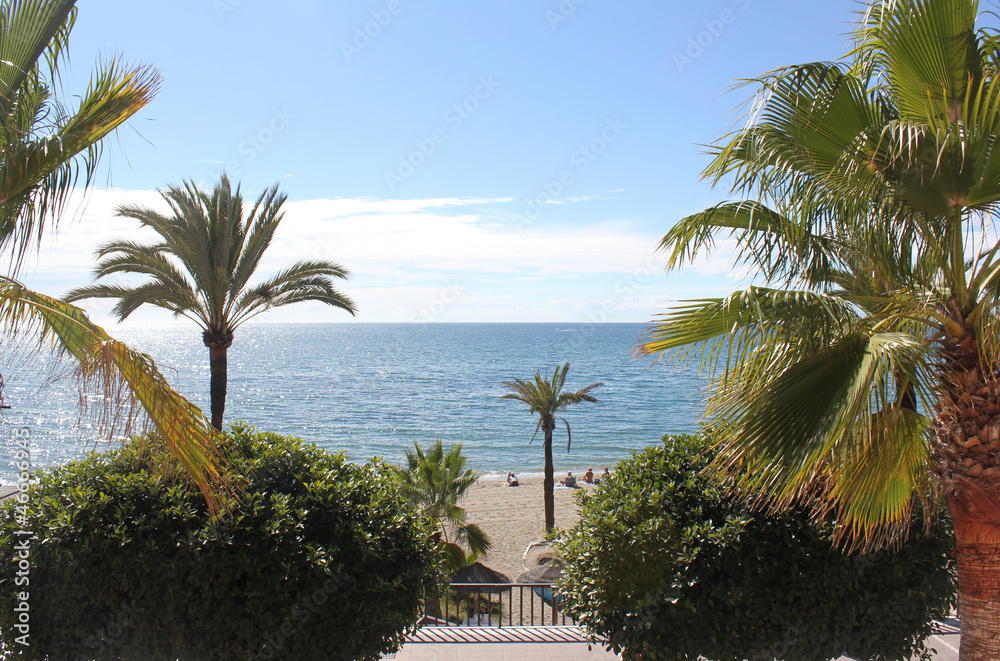 Fototapeta premium Meer - landschaft in Spanien