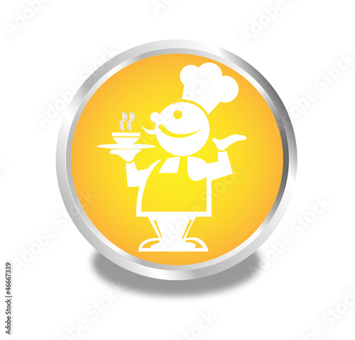 Vektor Chef Koch