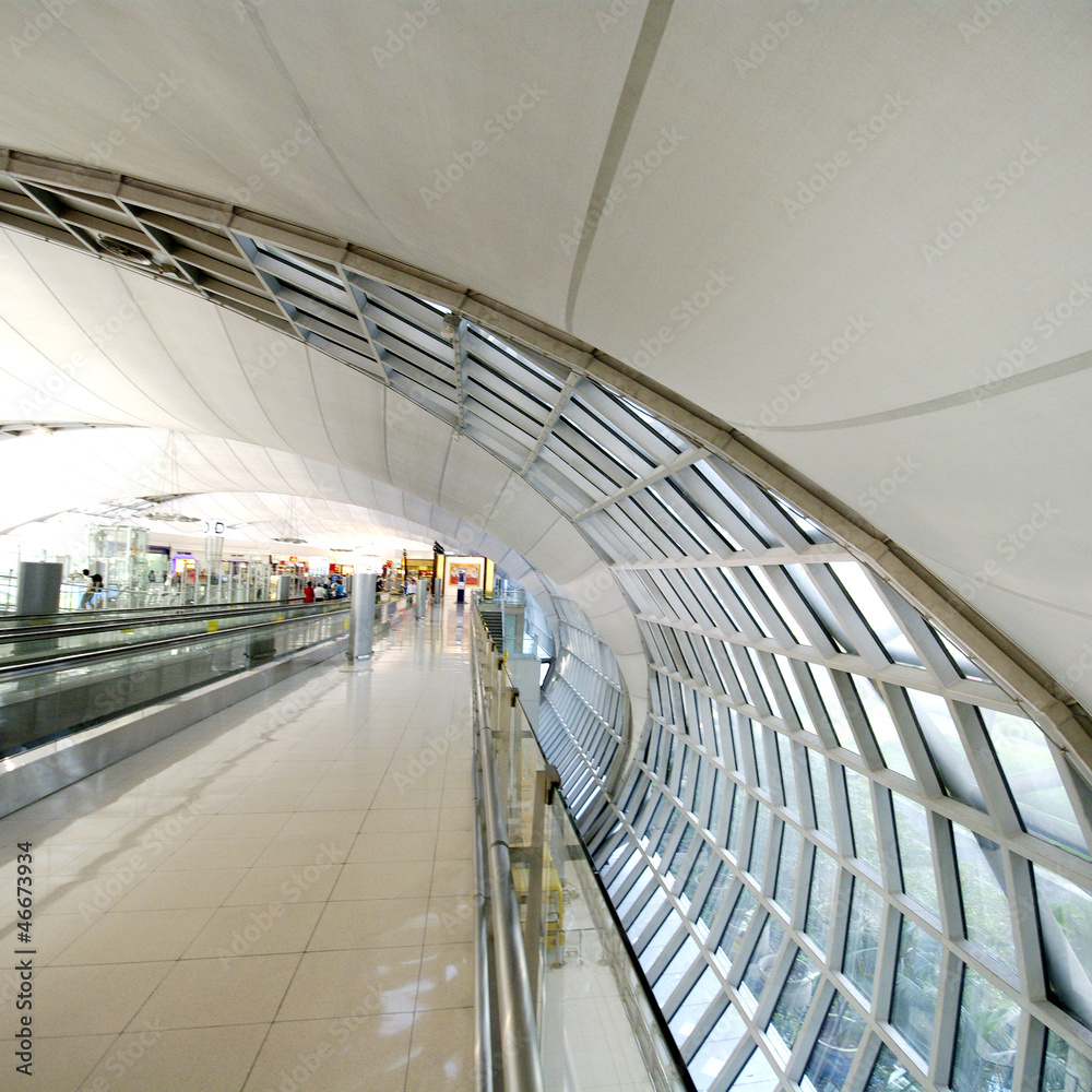 Fototapeta premium Abstract wall interior background, horizontal right composition