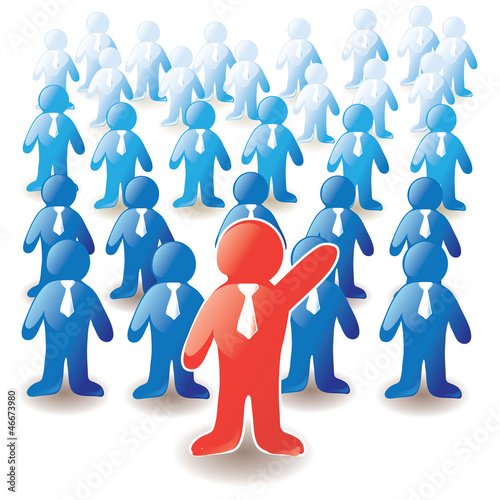one in crowd