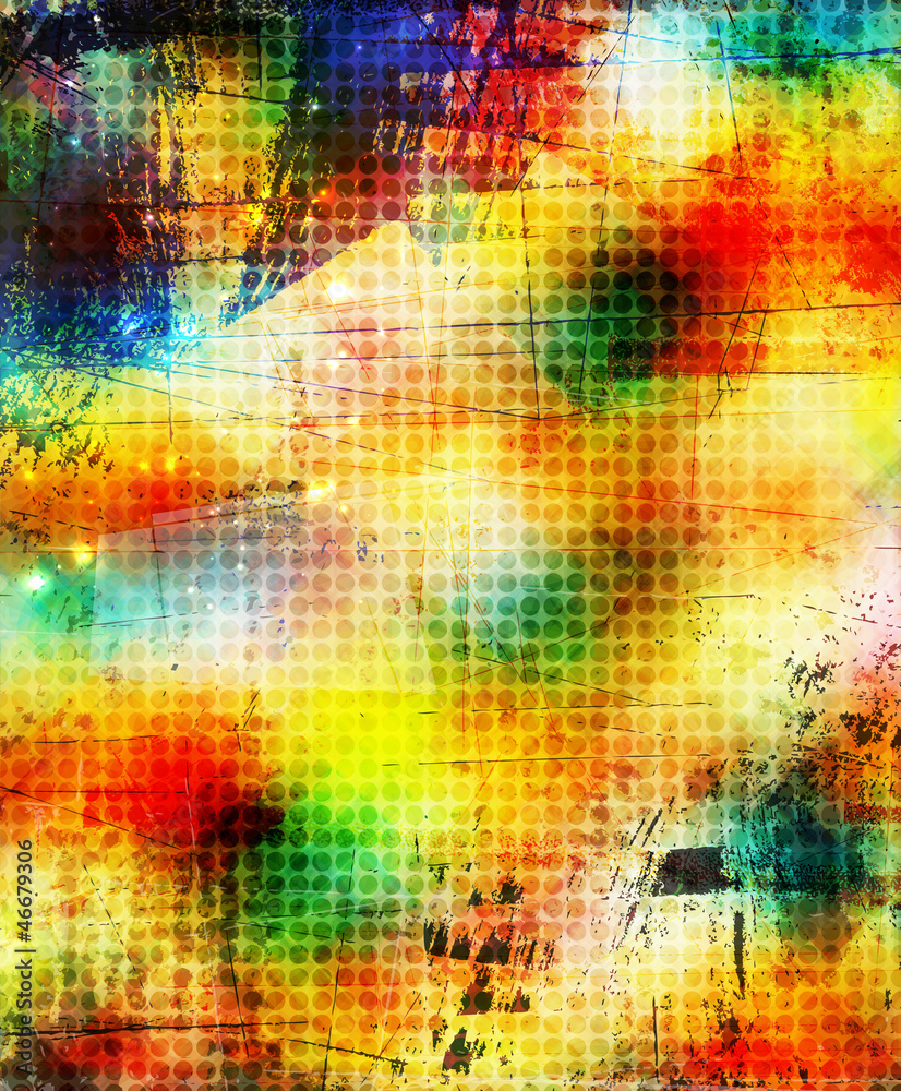 grunge art colorful dirty background