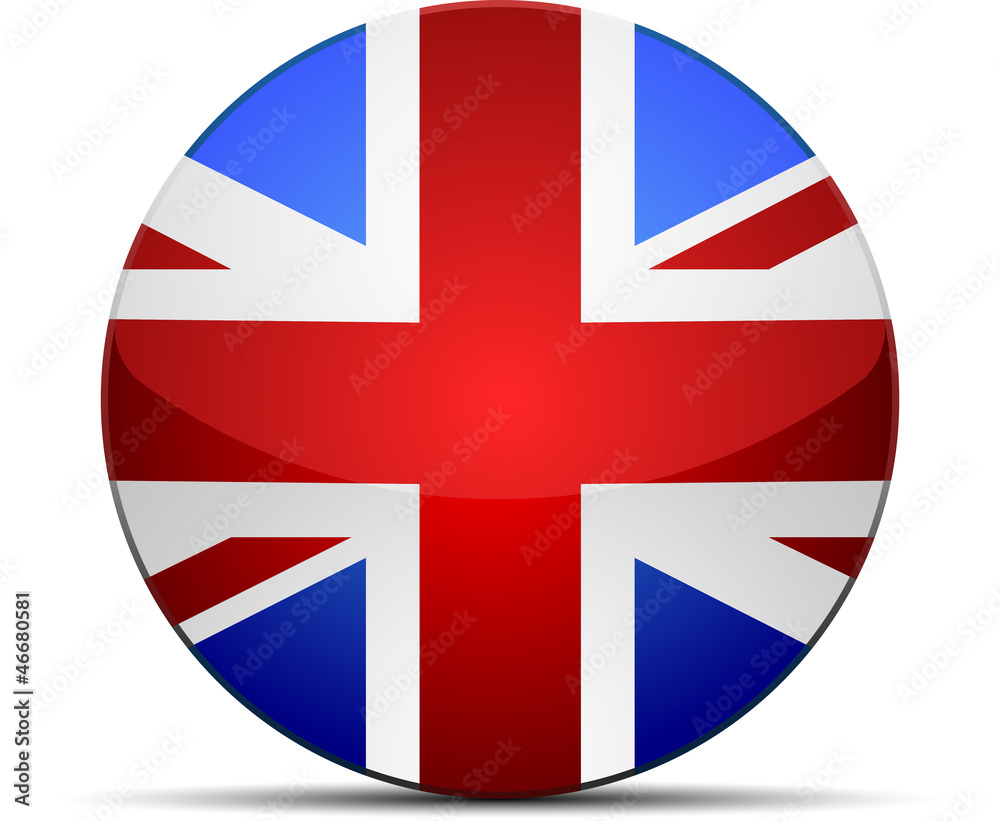Obraz premium United Kingdom button