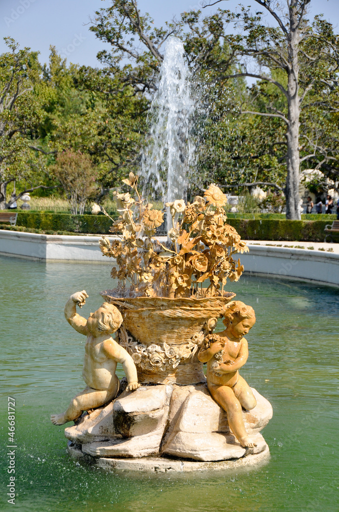 Obraz premium Fuente de Ceres en el Jardín del Parterre, Aranjuez (Madrid)