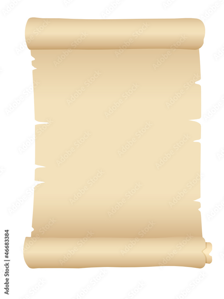 Papier-, Schriftrolle