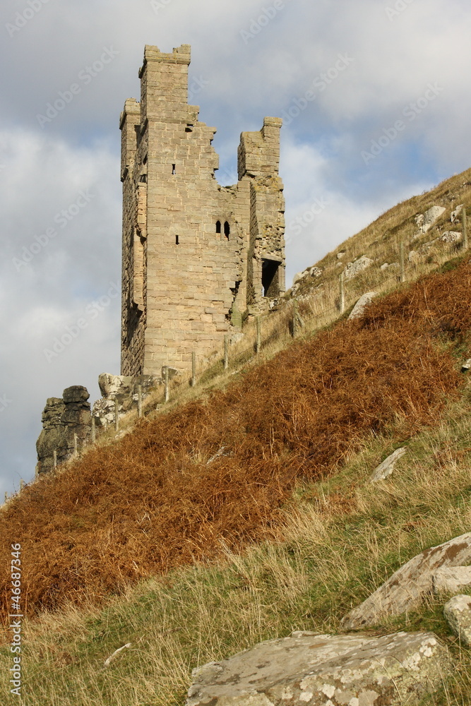 Lilburn Tower at Dunstanburgh castle