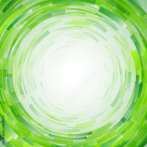 Radial mosaic vector background.