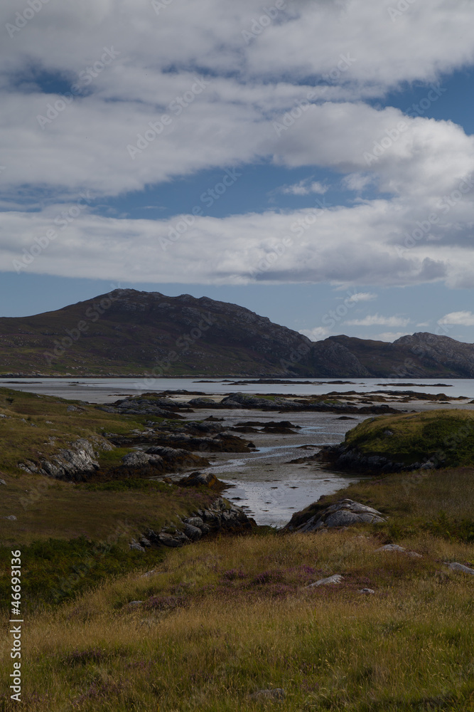 South Uist looking out to sea