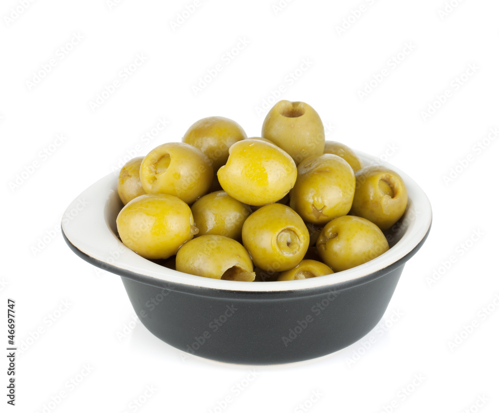 Olives in bowl Olives in bowl