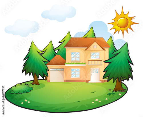 a house