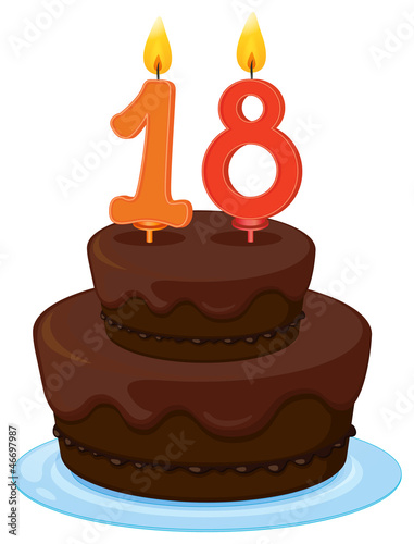 a birthday cake