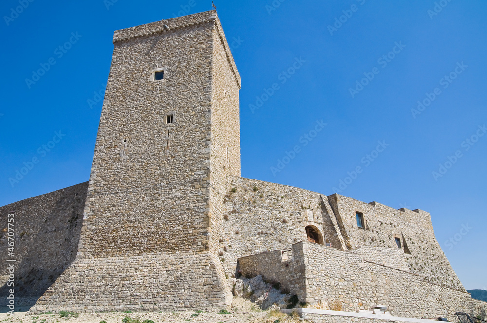 Norman swabian castle of Deliceto. Puglia. Italy.